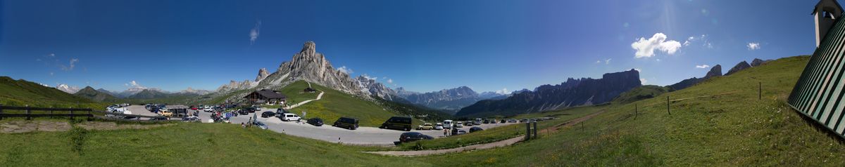 unterwegs in den Dolomiten...