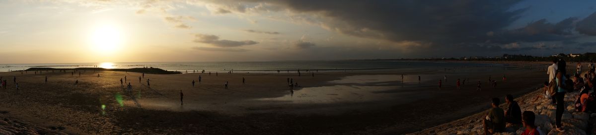 Sunset at Kuta Beach, Bali