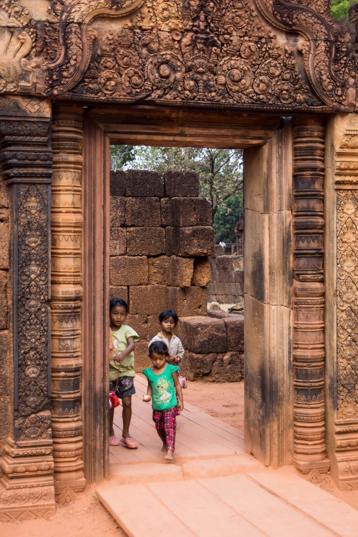 Temple Banteay Srei Cambodge