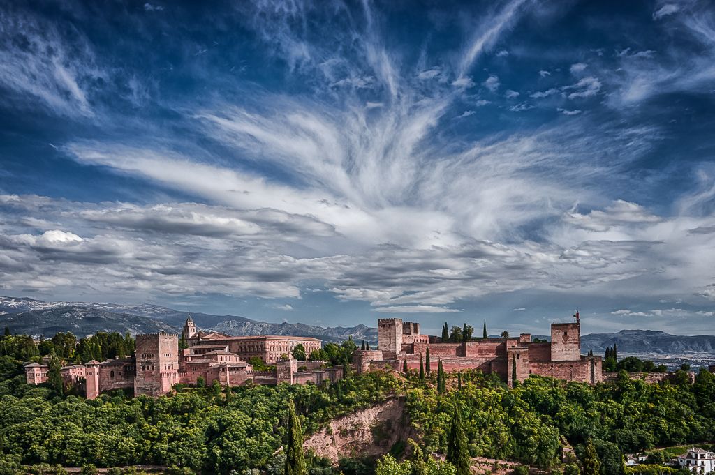 Het Alhambra in Granada