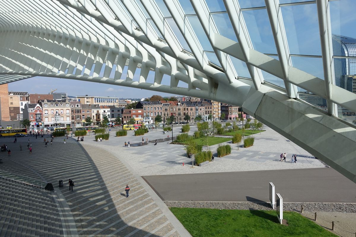 Het station van Liège-Guillemins (Luik)