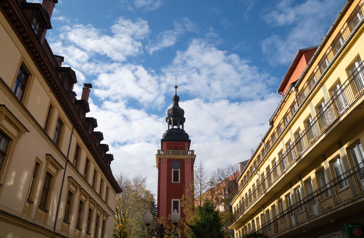 Cieplice - do wieży