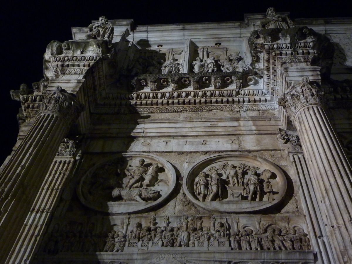 Arch of Constantine, Rome