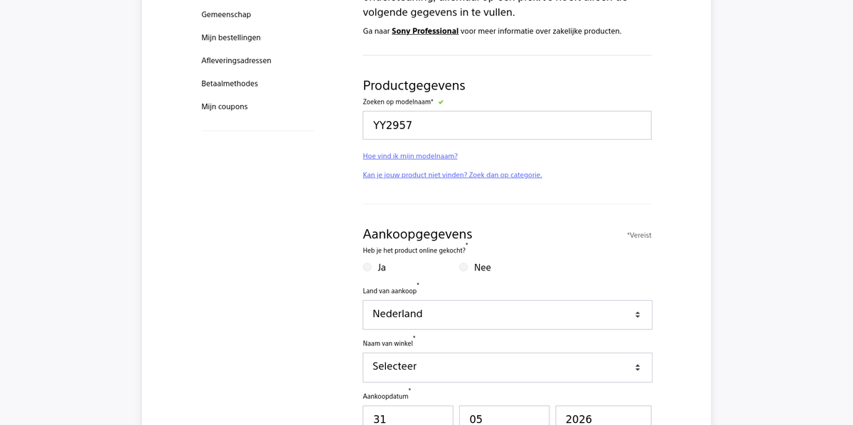 Word-lid-van-My-Sony-Een-product-registreren-Sony.png