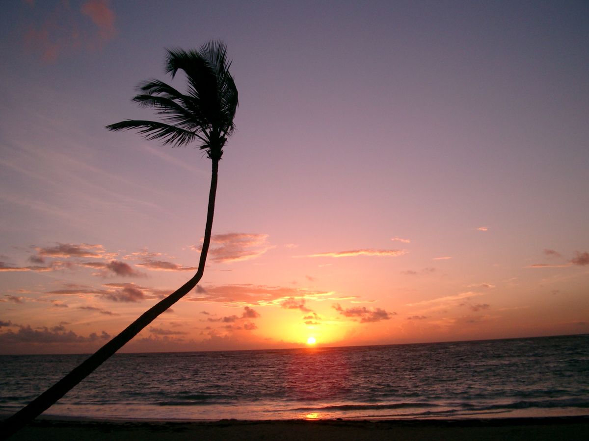 Dominikanische Repubilk Sonnenaufgang